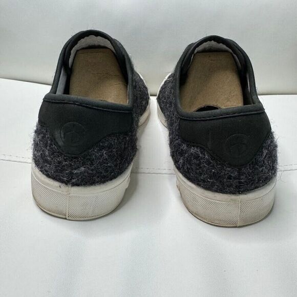 Rag & Bone Mens Sneakers EU 41 US 8 Standard Issue Wool Dark Grey Lace-Up Shoes - Picture 6 of 12